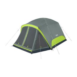 Coleman Skydome Tent 6P Scrn Rm Rockgrey C001